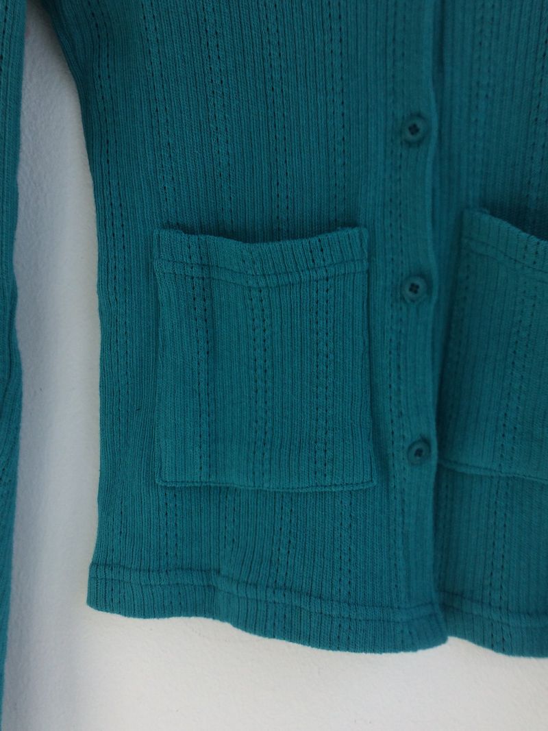 punching pocket cardigan