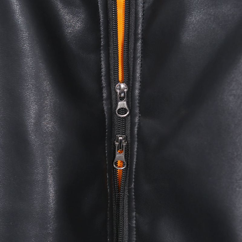 Black leather shirring padding