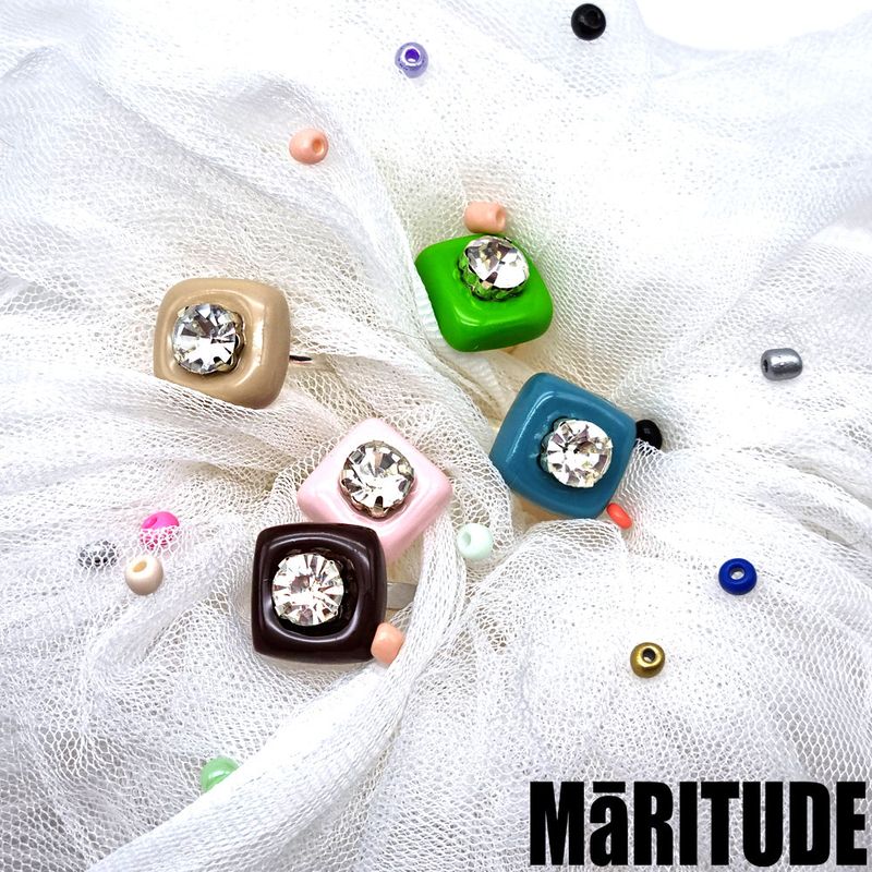 MaRITUDE（マリチュード）の「CAKE POP RINGS (5COLOR)（Accessories）」