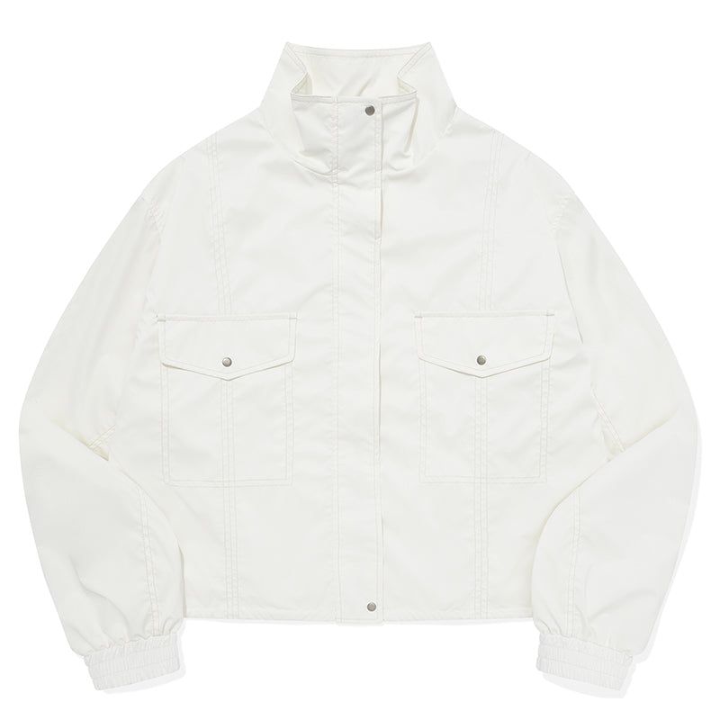 COLLECTION SOFT VELVET WOVEN JUMPER [WHITE]