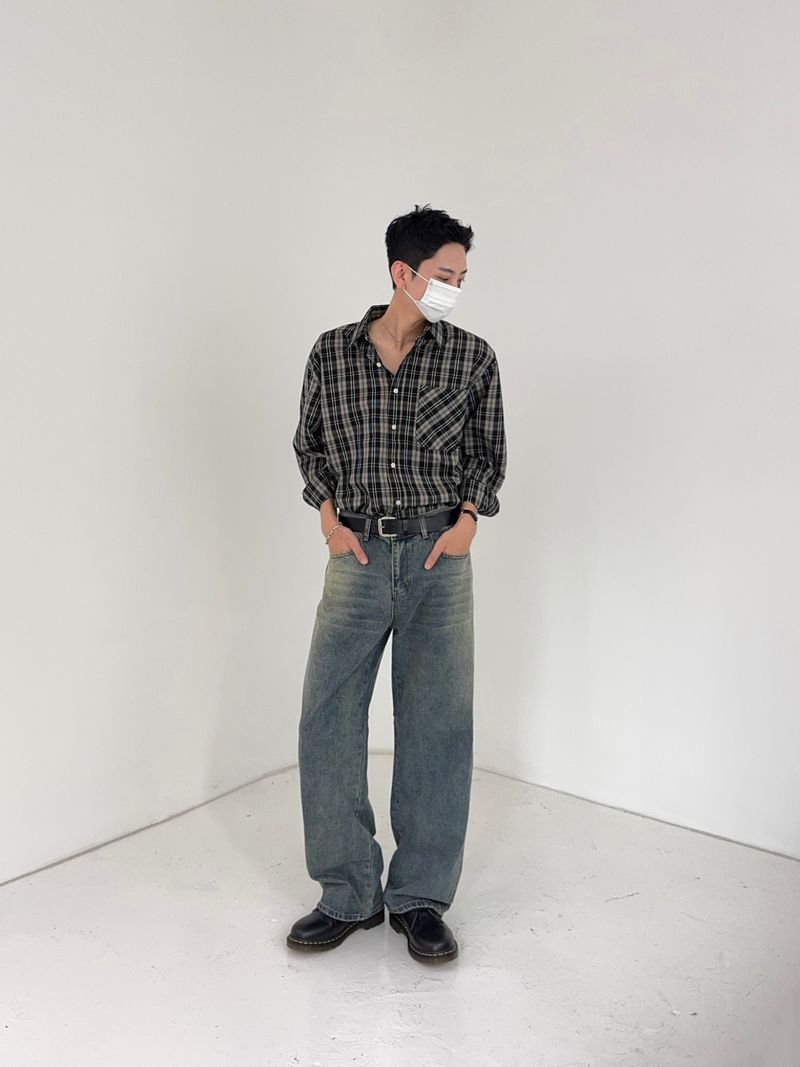 SP Check Standard Cotton Shirt (3C)