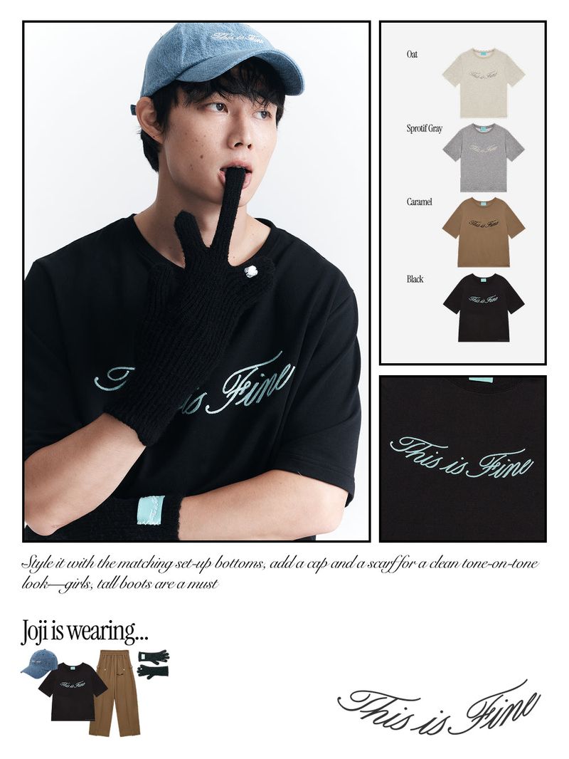 Oversized Signature Tee