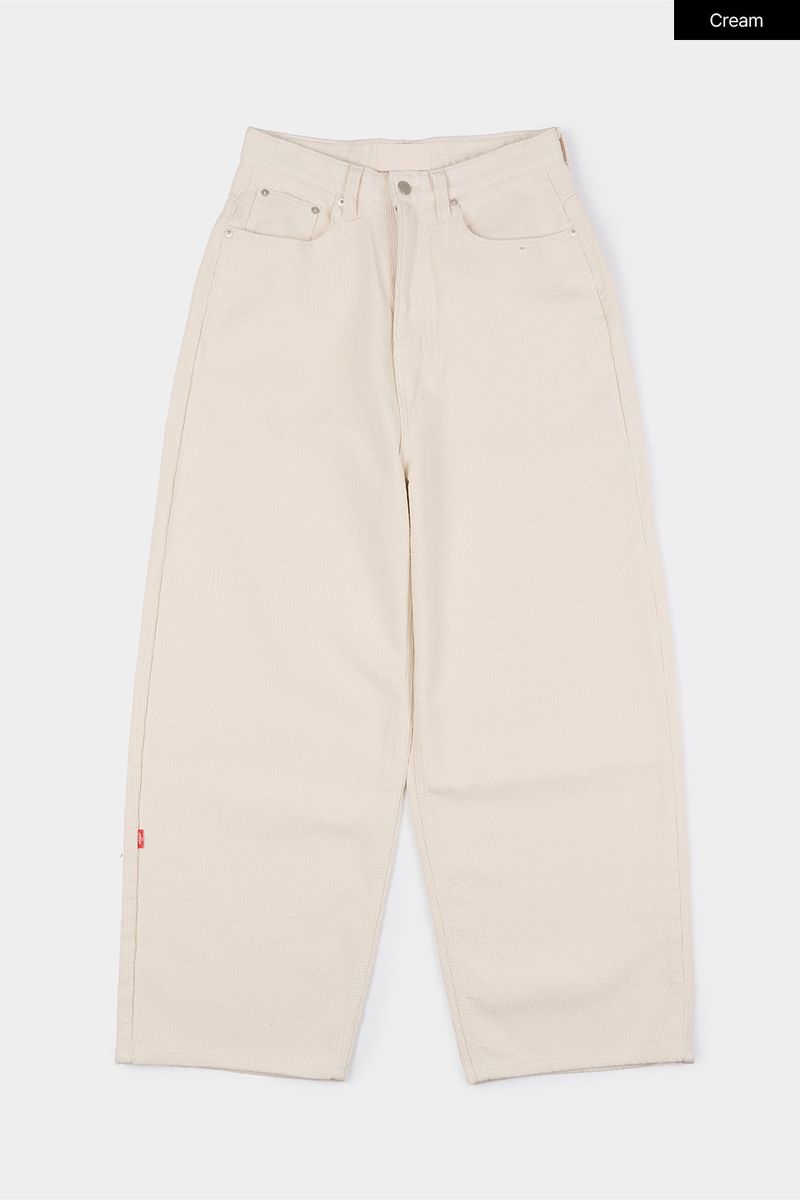 Orion wide corduroy pants
