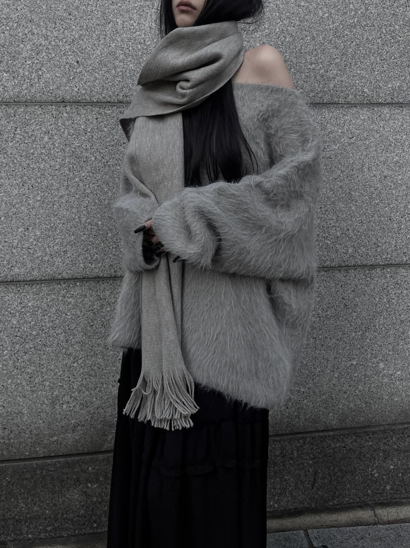 basic soft muffler (2color)
