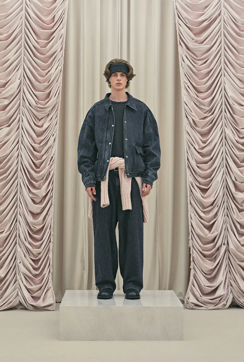 Balloon baggy jacket