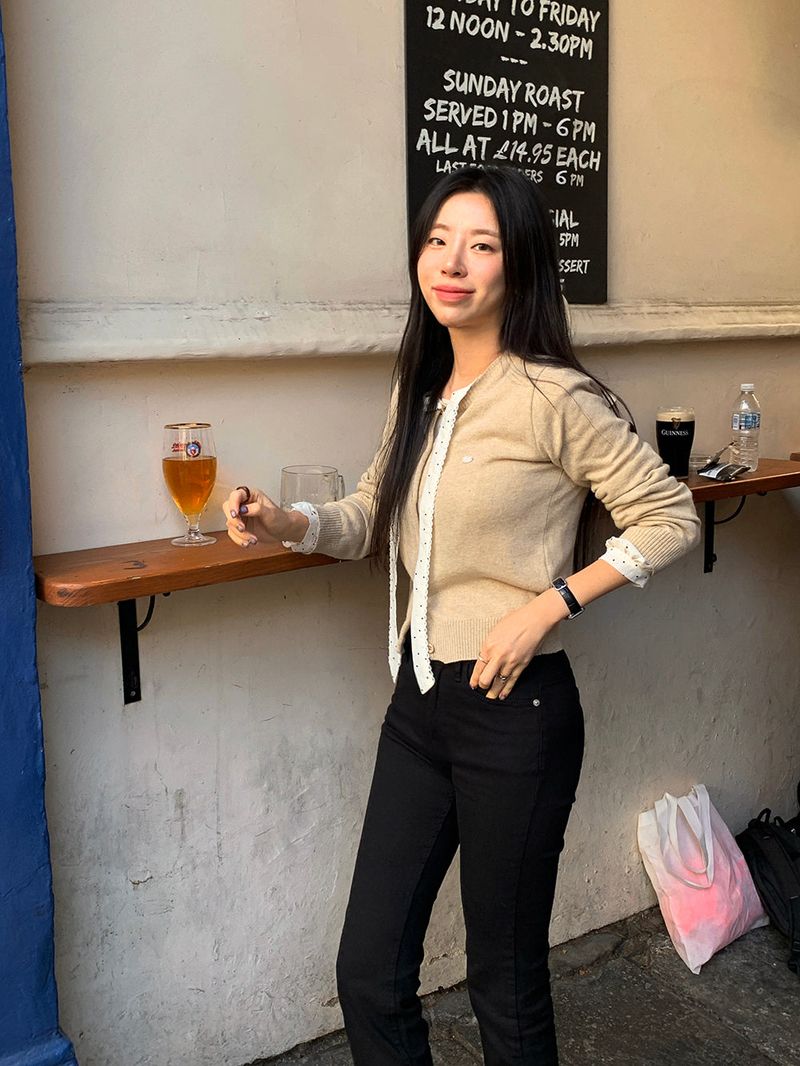[MADE] MIETTE CASHMERE ROUND CARDIGAN