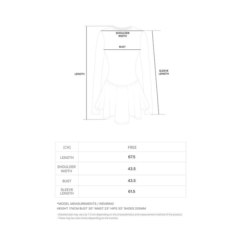 Flare Edge Top (WHITE)