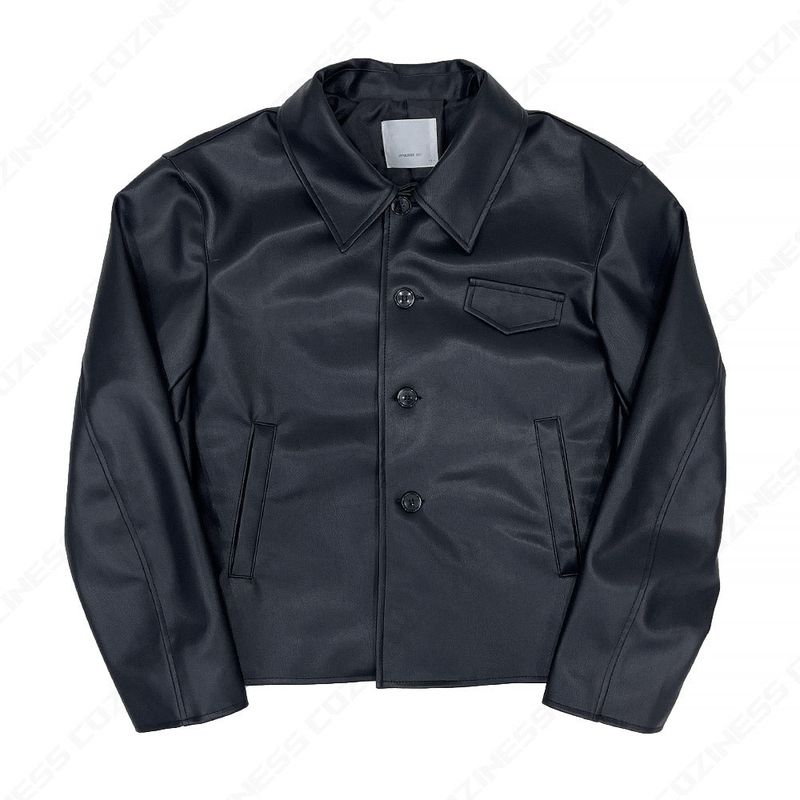 FL Youth Cropped Leather Jacket (2 colors)