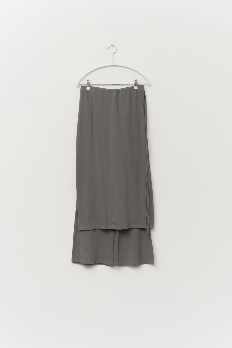 (W) Solan Slit Skirt Pants