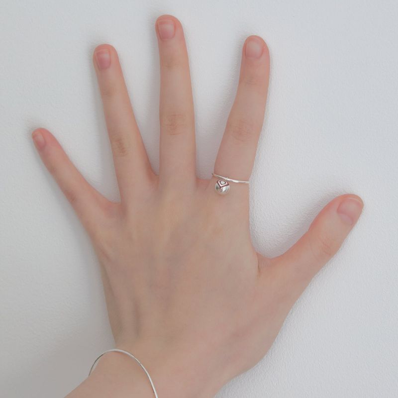 puffy heart tinkling ring