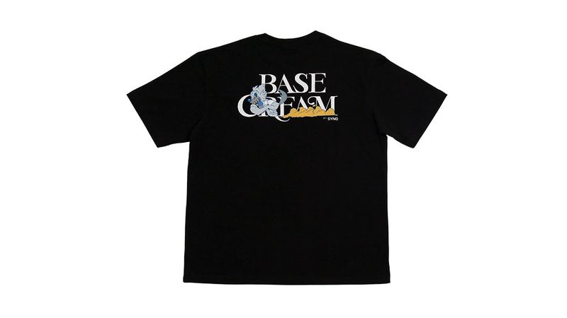 BC x SYNO FACE TEE _ BLACK