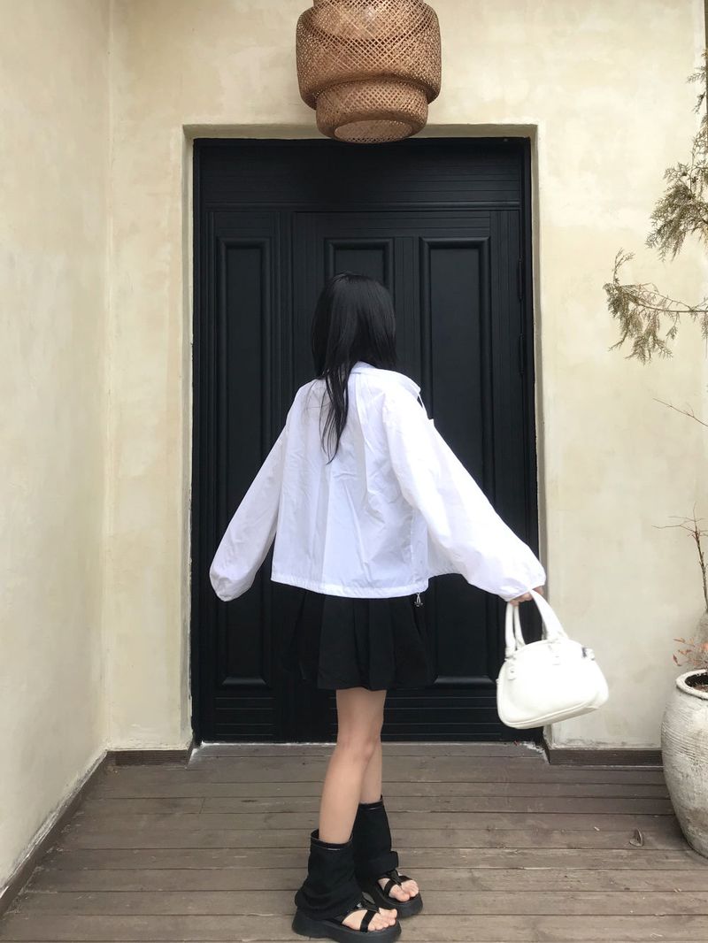 Roen Pintuck Layered Slip Mini Dress