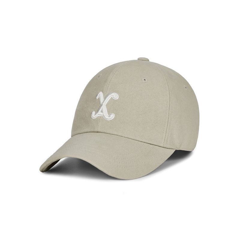 VA Curved 3D Logo Ball Cap / Beige
