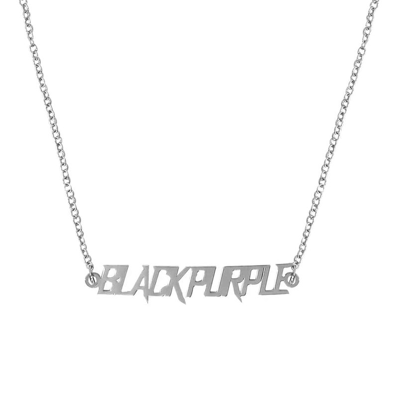 blackpurple（ブラックパープル）の「BP Lettering Necklace（Accessories）」