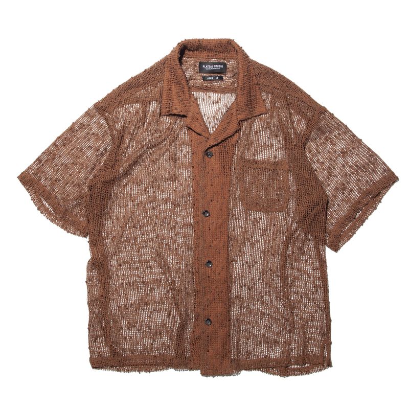 PLATEAU STUDIO（プラテウスタジオ）の「pilling lace shirt（Tops）」