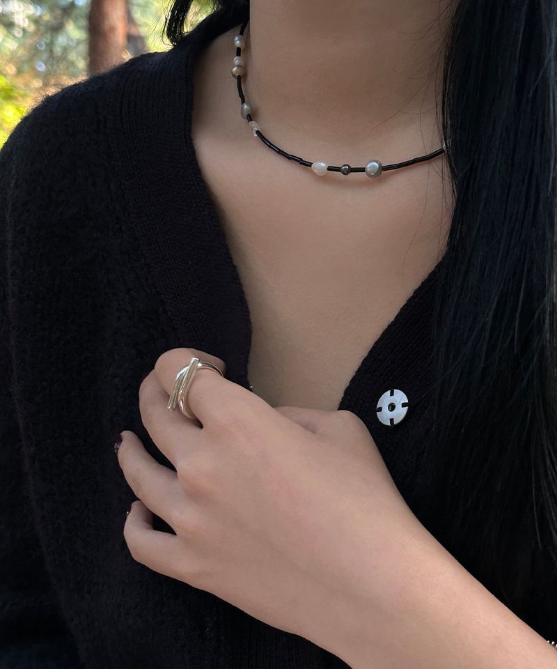 gravel necklace