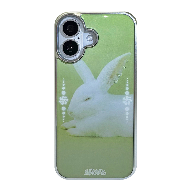 3amgang（スリーエイエムギャング）の「ファーリー フレンズ フォンケース_ラビット（スマホグッズ/小物）」