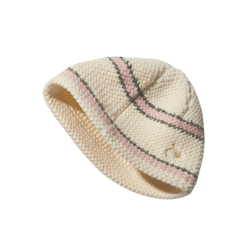 KIRSH（キルシー）の「CHERRY COLORING KNIT BEANIE [IVORY]（Hats）」