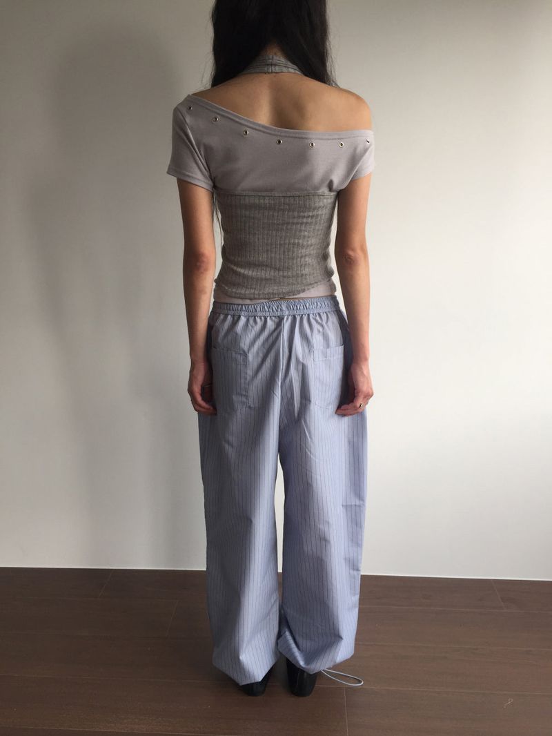 Rush Eyelet T-shirt (3color)