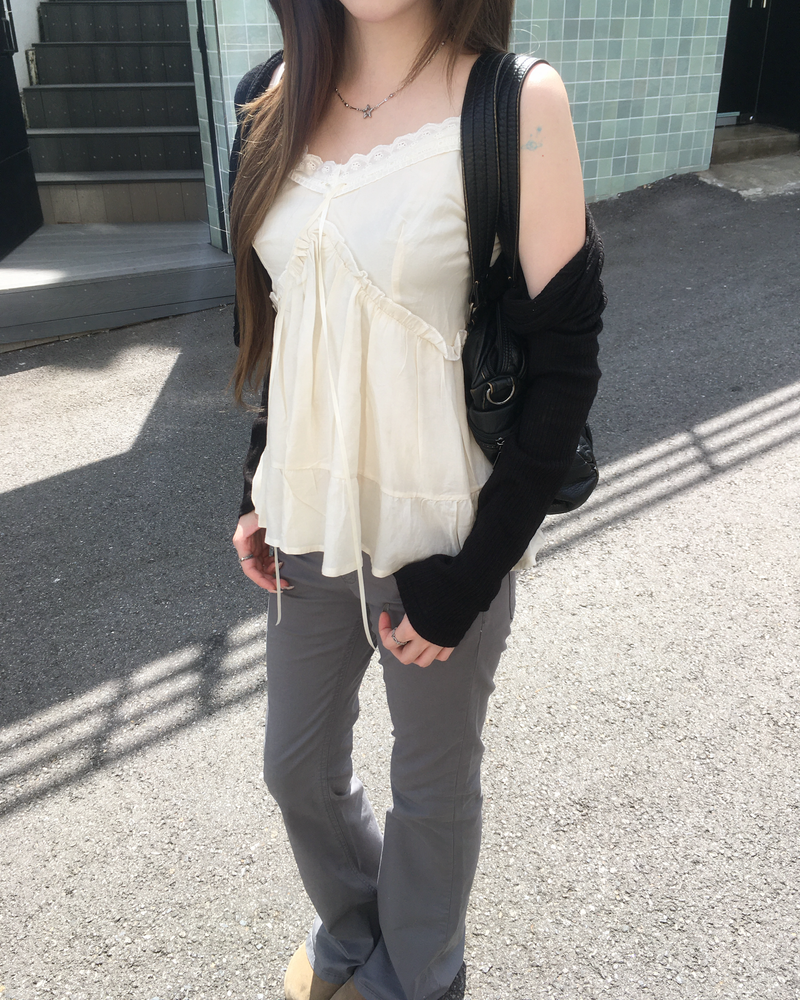 Frill lovely blouse