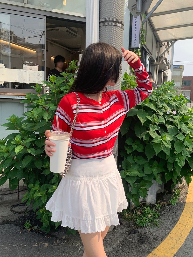 [MADE] Versi lace frill mini skirt