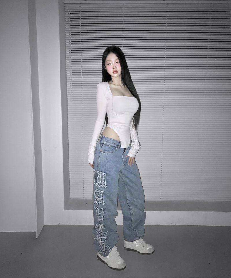 sera bodysuit tee (3colors)