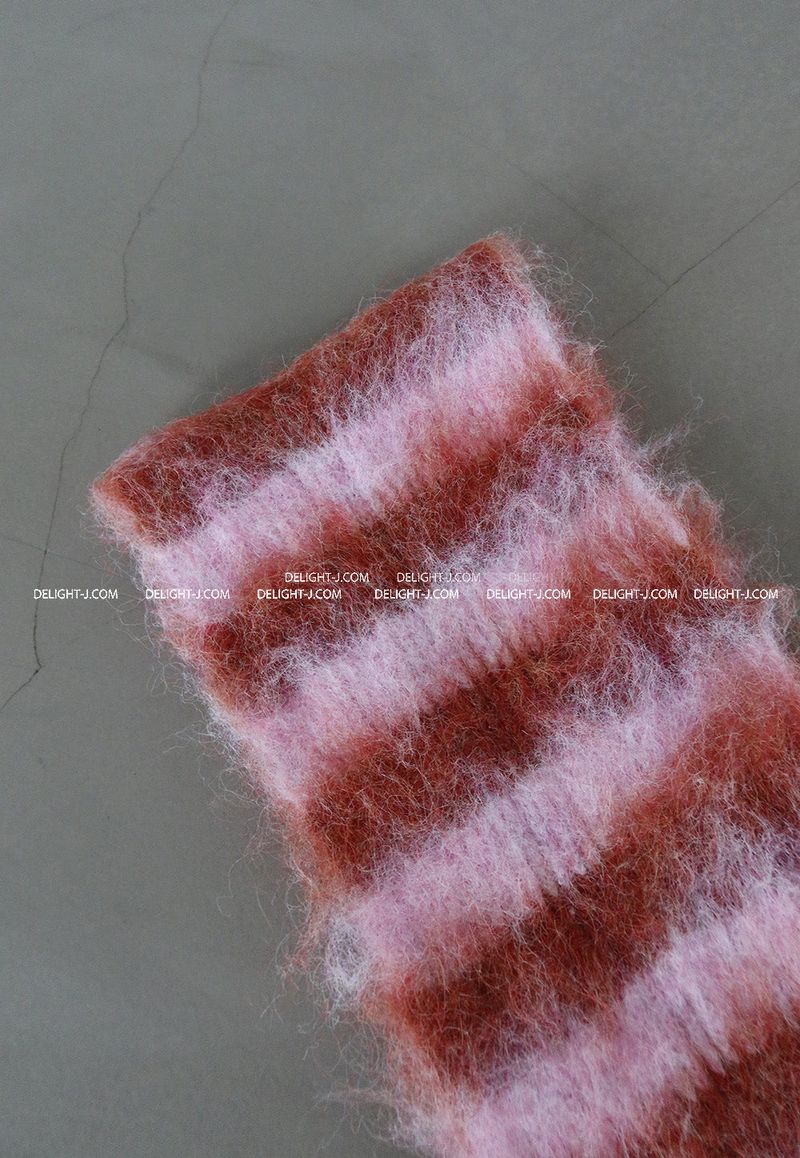 Candy Stripe Colorful muffler