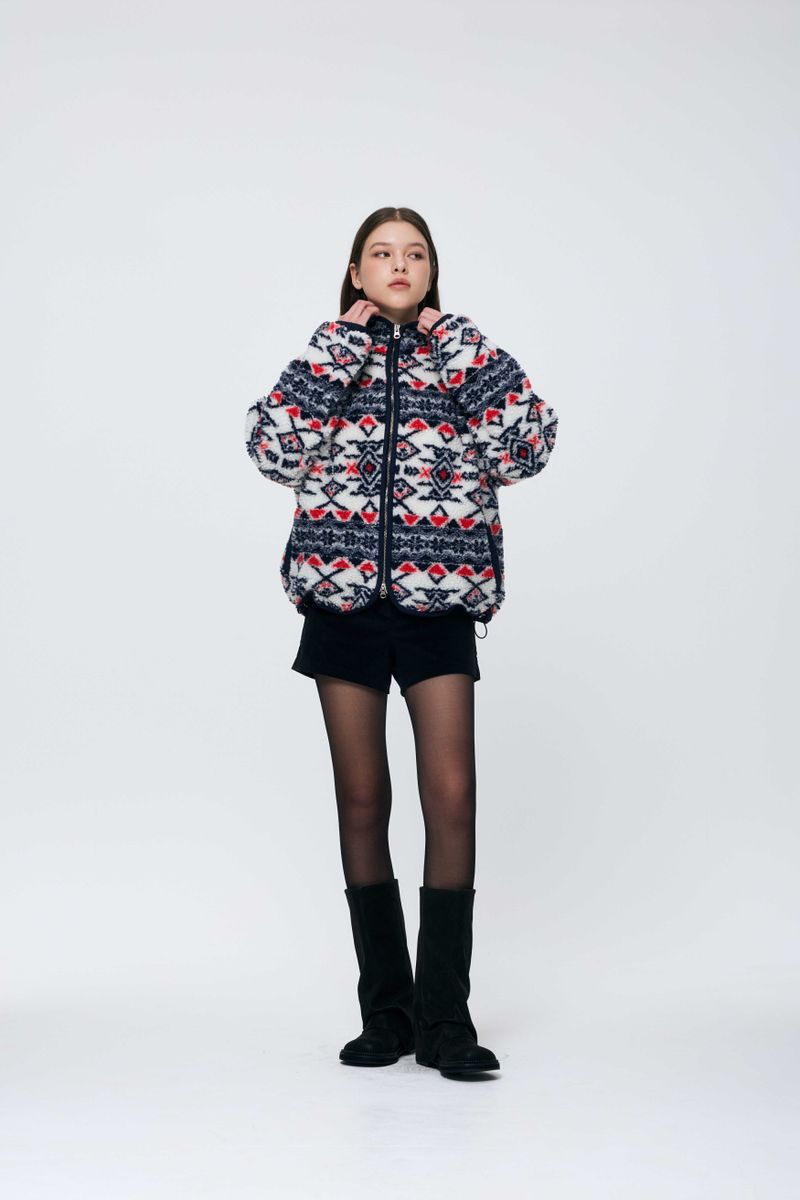 NORDEN FLEECE JACKET / NAVY