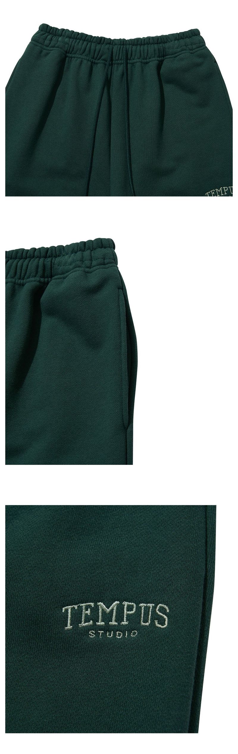 TEMPUS BASIC PANTS [DEEP GREEN]