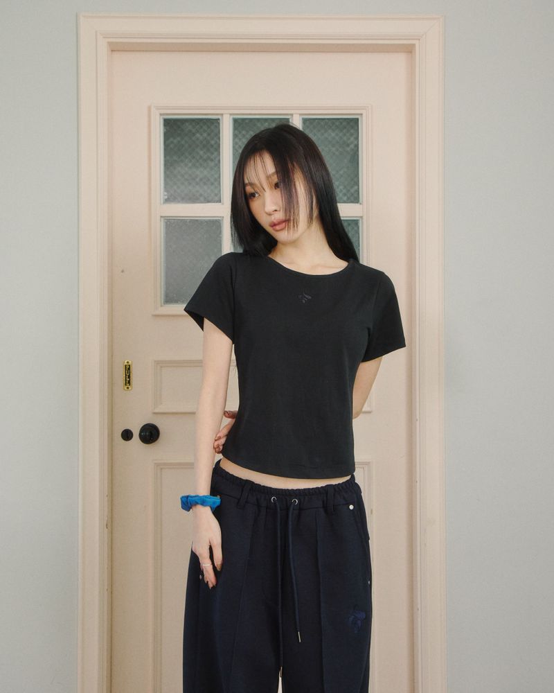Updraft Slim Fit T-shirts [Black]