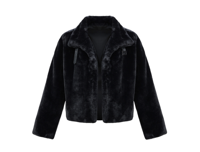 mnem（ムネム）の「[mnem] Fur Collar Jacket (black)（Jackets/Outerwear）」