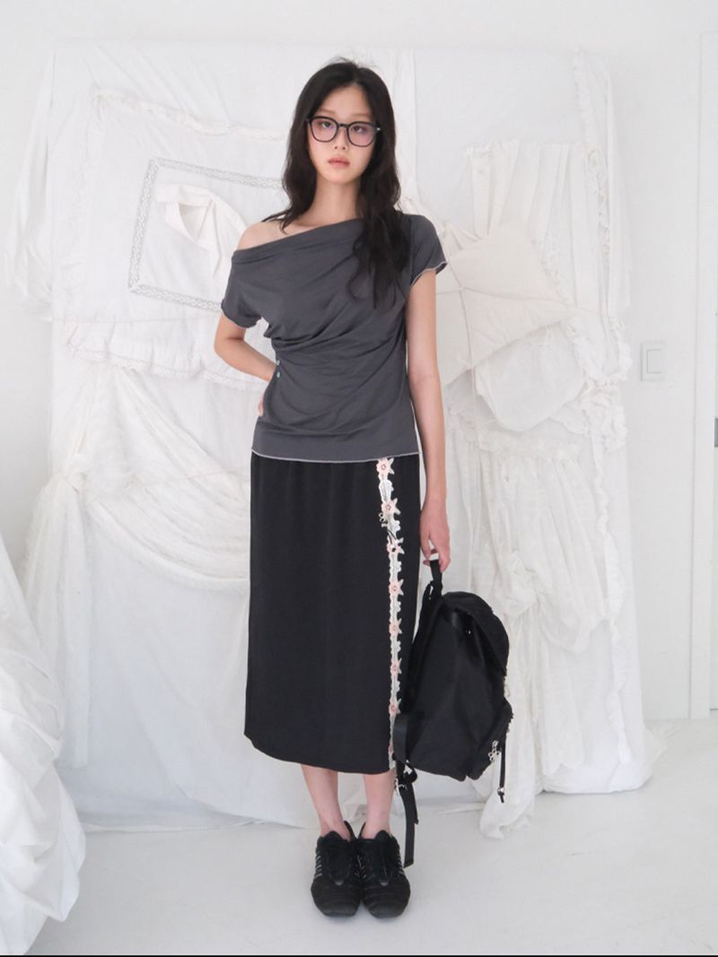 French Skirt (Black)