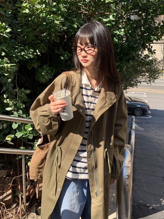 Roydo Bomber Long Jacket
