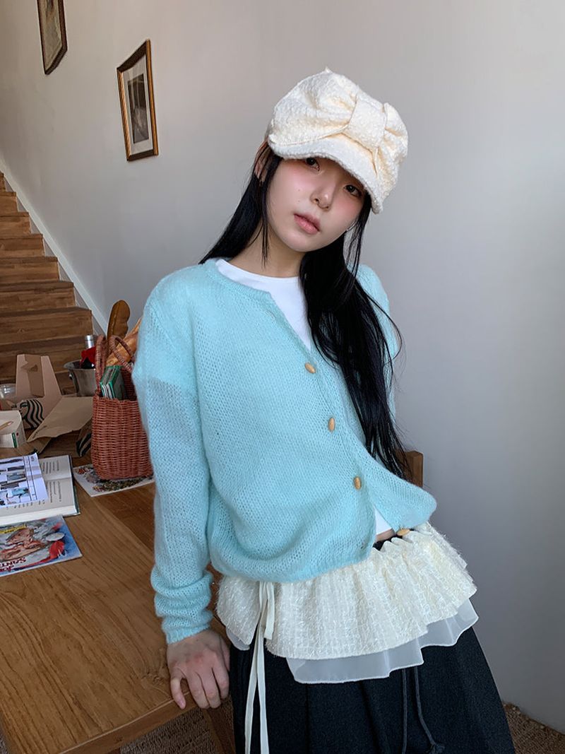 JAZZ THE ORDER（ジャズ ザ オーダー）の「CANDY KNITTING CARDIGAN (2C)（Tops）」
