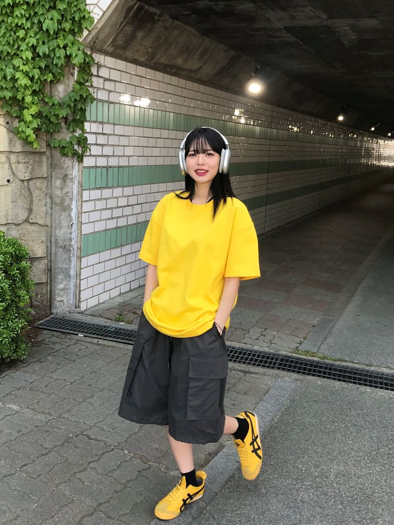 リズボンハーフカーゴパンツ