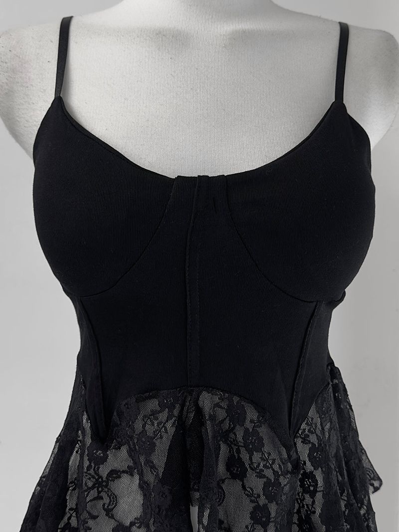 freesia lace sleeveless (2color)