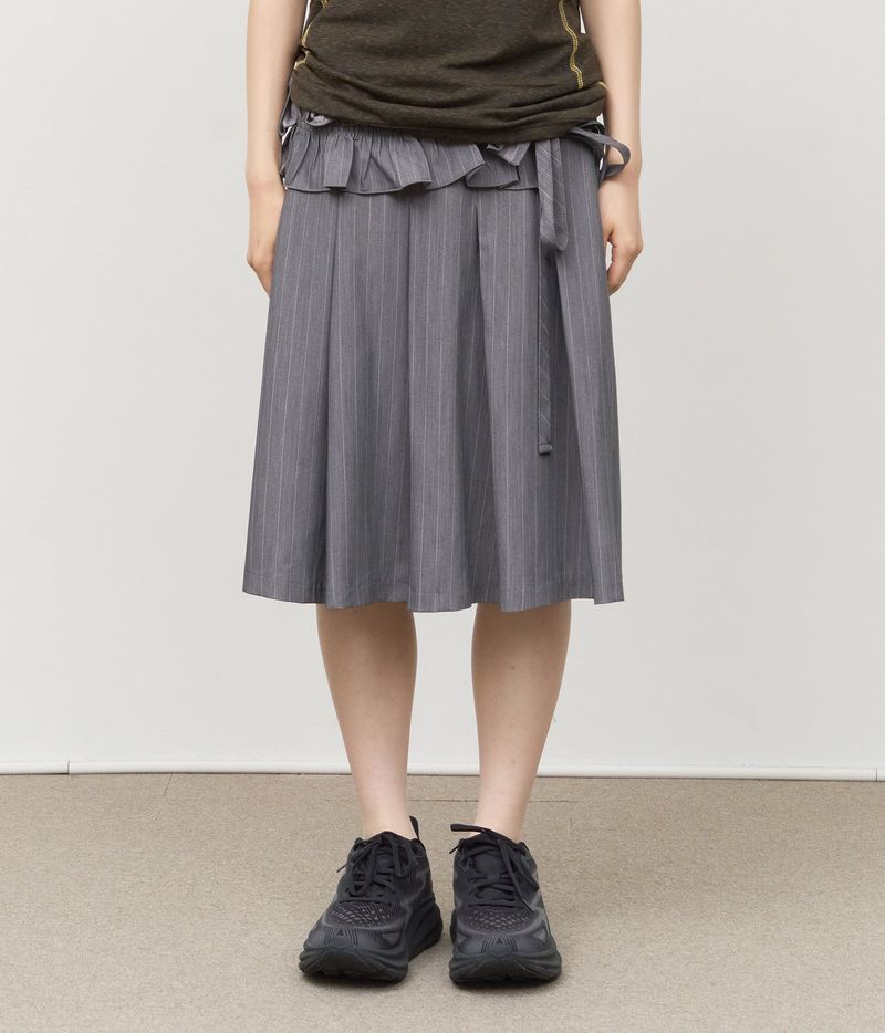 (W) Fine Frill Skirt