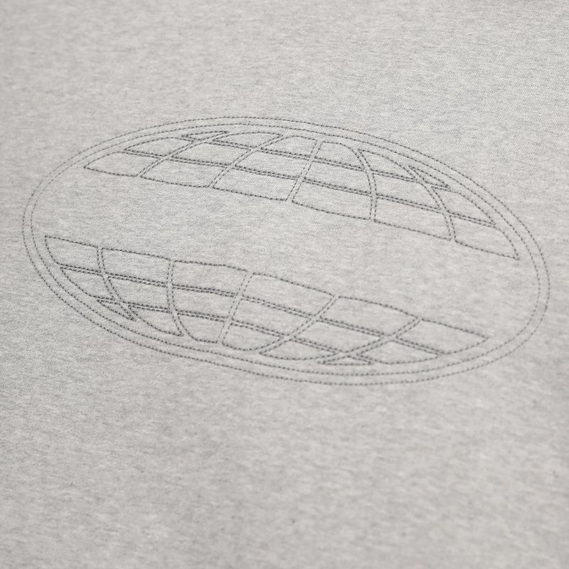 FONTLESS STITCH LOGO ZIP HOODIE