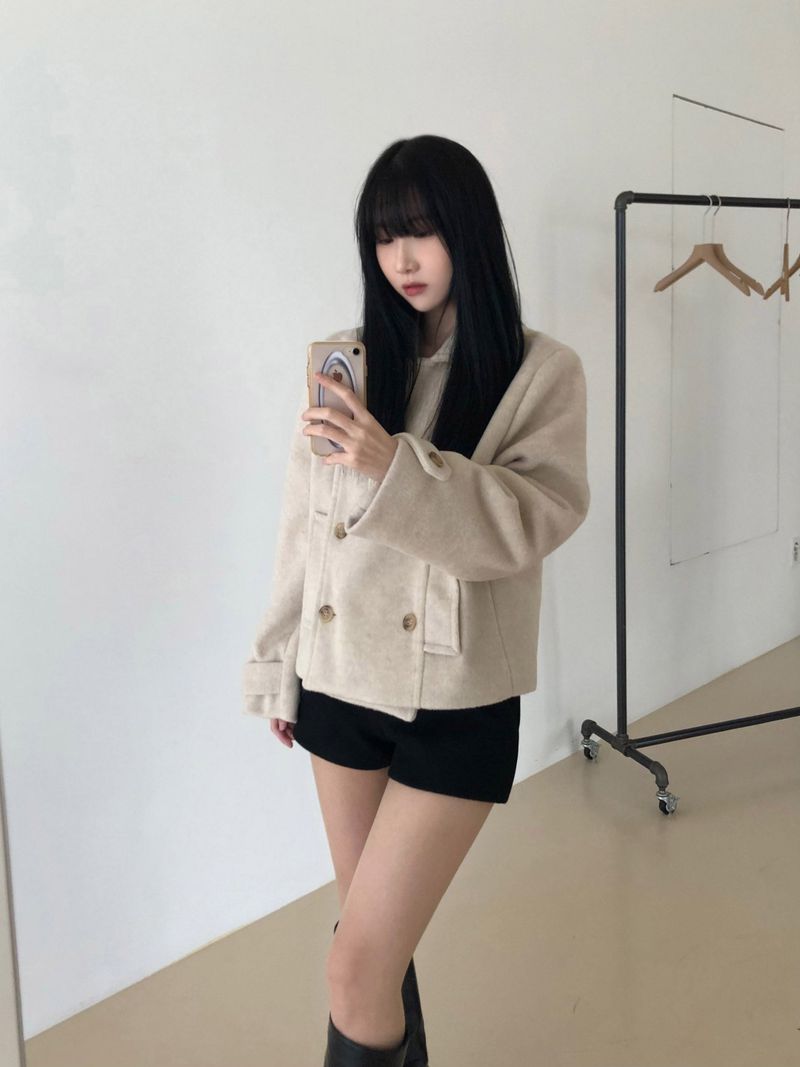 Sand short coat (3 color)