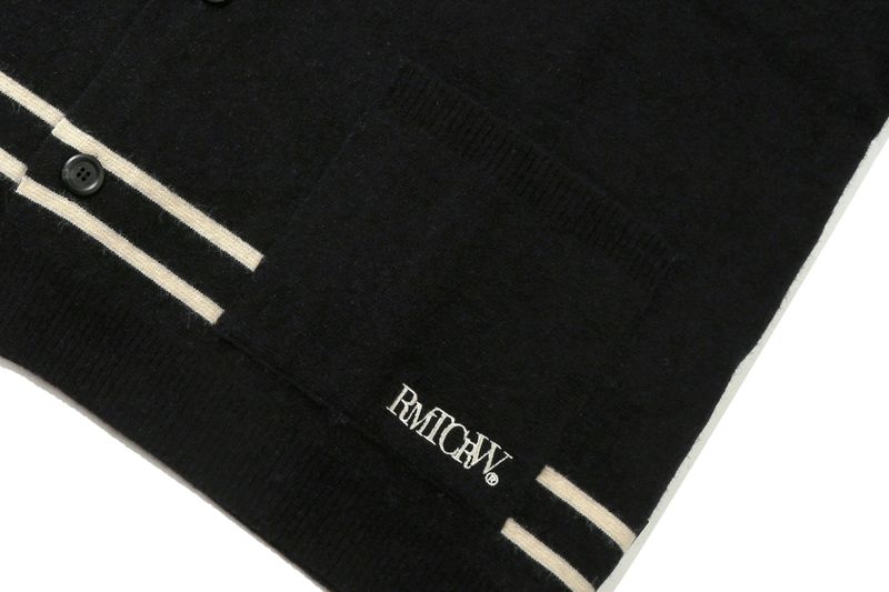 NOTCHED LAPEL KNIT BLAZER_BLACK
