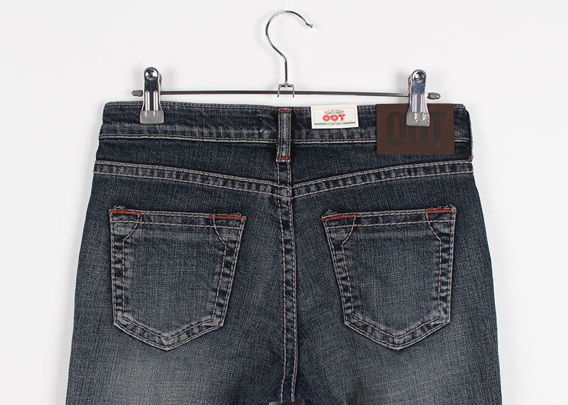 BETTY LOW BOOTS CUT DENIM