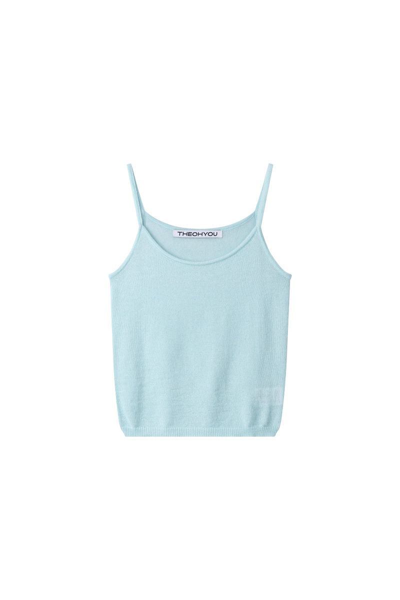 SUMMER SLEEVELESS (SKY BLUE)