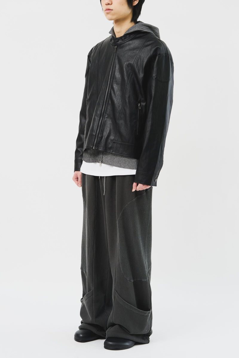 Bella Biker Leather Jacket (2color)