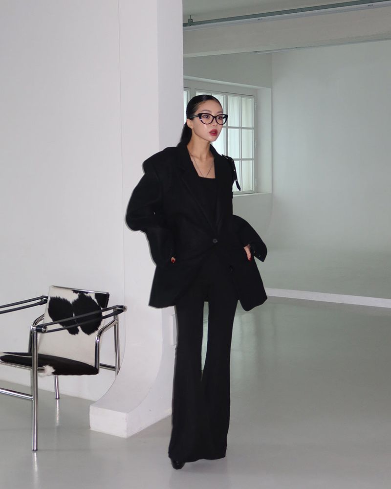 Backless body bootcut jumpsuit