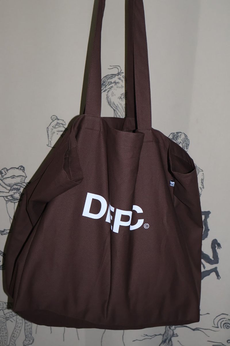 LOGO ECO BAG - BROWN