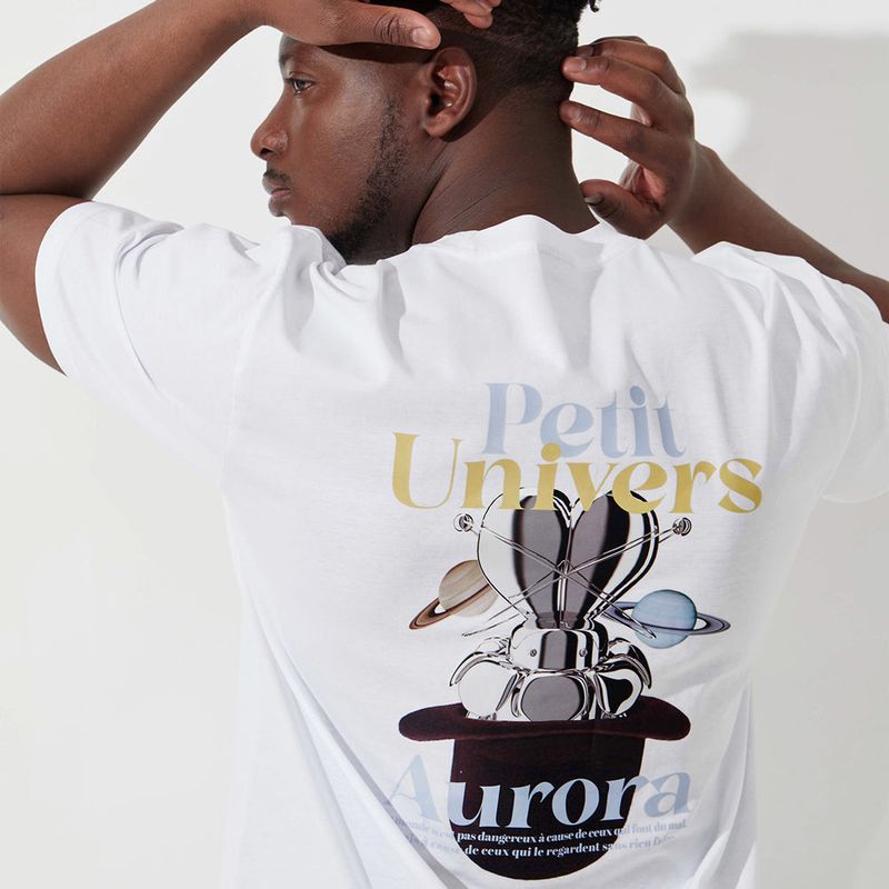 AOX(エーオーエックス)の「Aurora T-shirt (White)(Tops)」