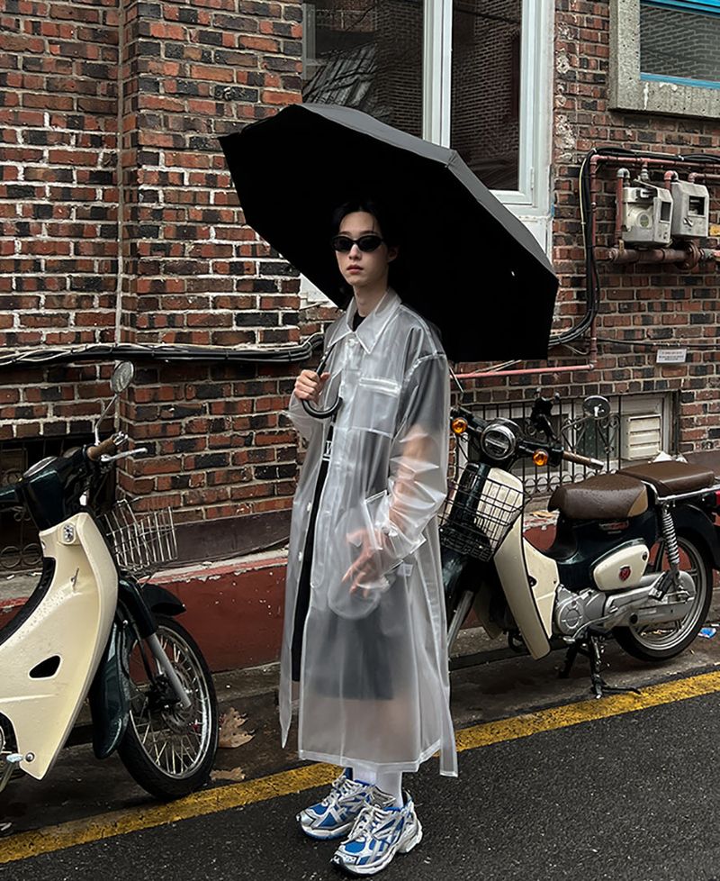 雨の日にはレインコート