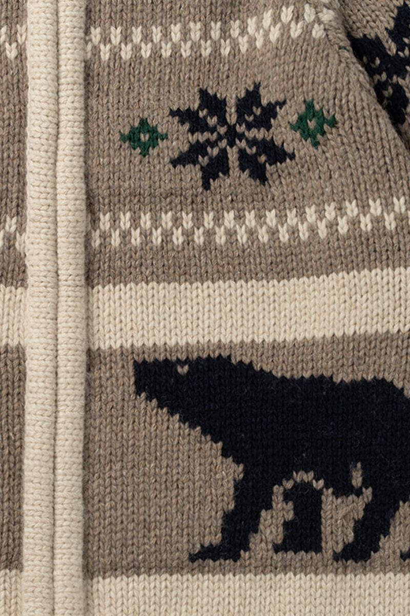 Polar bear cowichan_beige