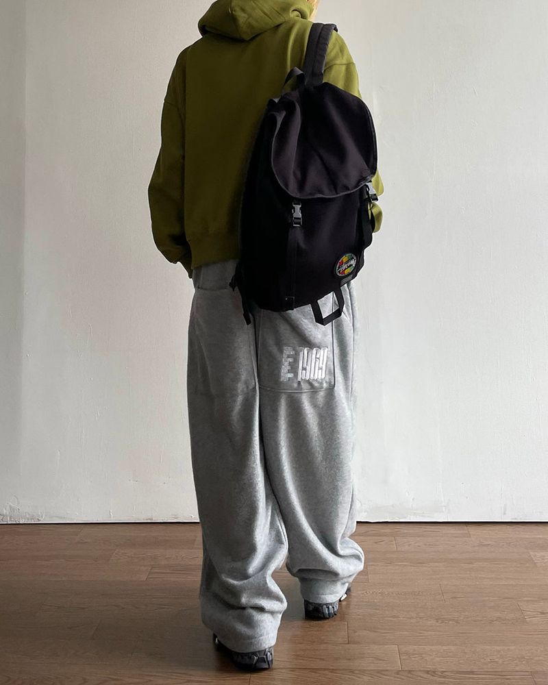 Near Embroidered Fleece Pants