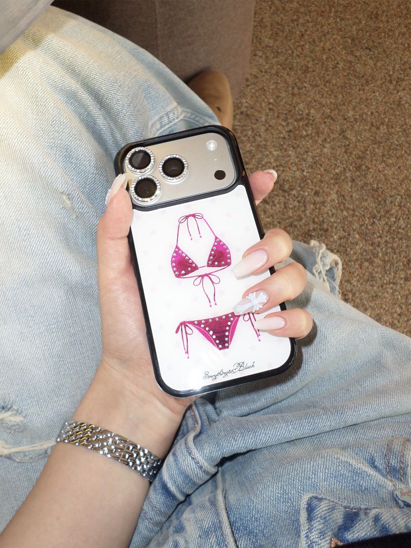 bikini stone case [pink]
